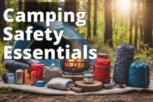 A group of diverse camping gear items