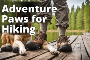 A photo of a large dog wearing the "Large Dog Shoes for Hardwood Floors and Outdoor Adventures." The