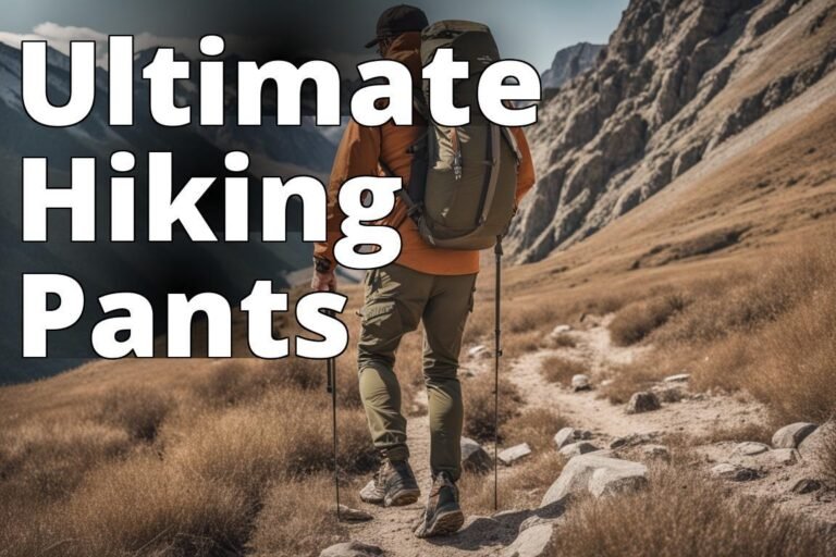 Best Men’s Cargo Pants for Hikers: Unbeatable Windproof Options