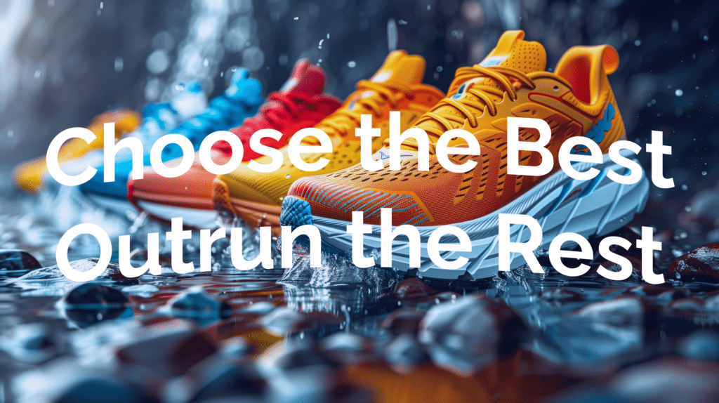 Best Running Shoes lineup With Text