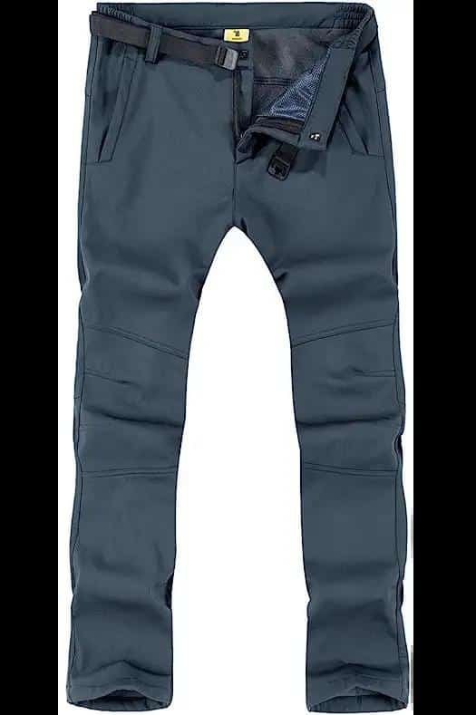 Discover the Ultimate Men's Windproof Fleece-Lined Cargo Pants