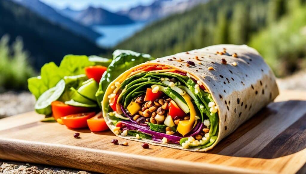 No-Cook Backpacking Wrap Recipes