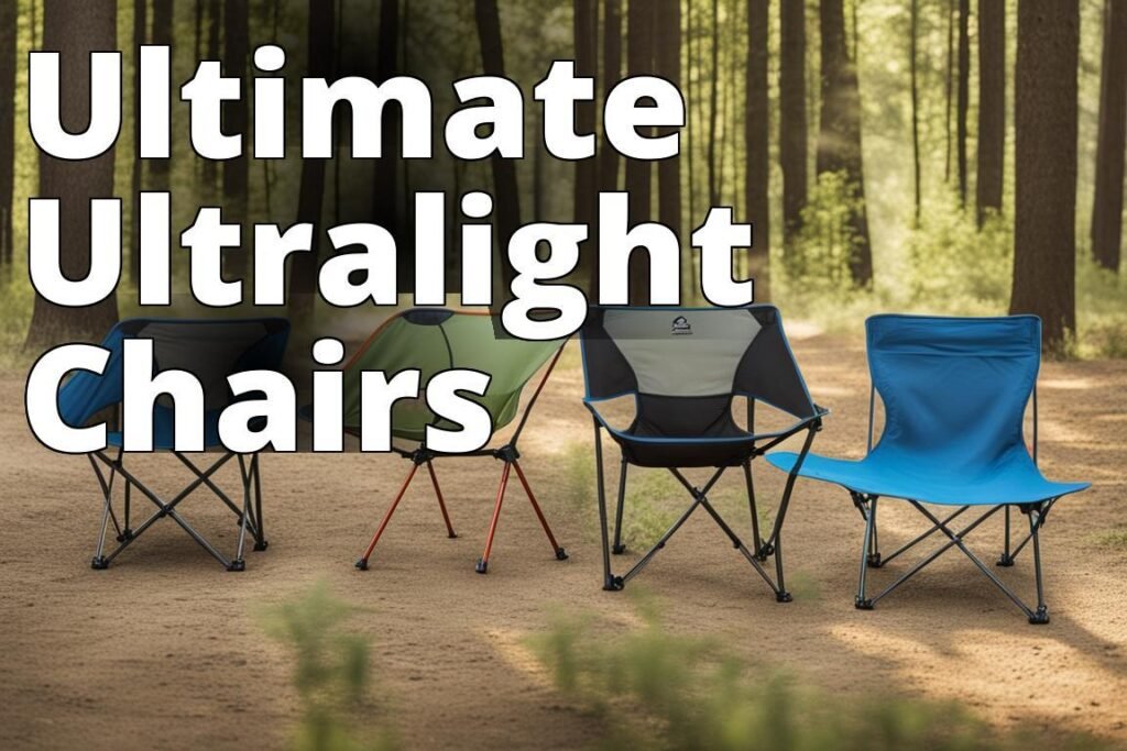 The featured image should contain a collage of the top 5 ultralight camping chairs