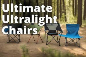 The featured image should contain a collage of the top 5 ultralight camping chairs