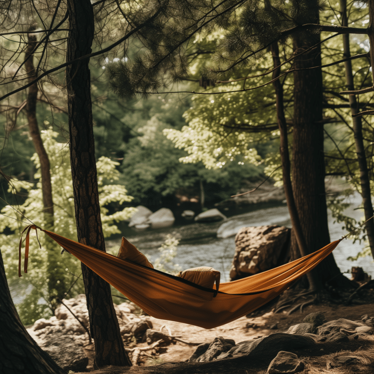 The featured image should contain an ultralight camping hammock