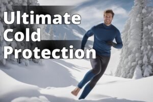 An image showing a person wearing wool long johns in a snowy