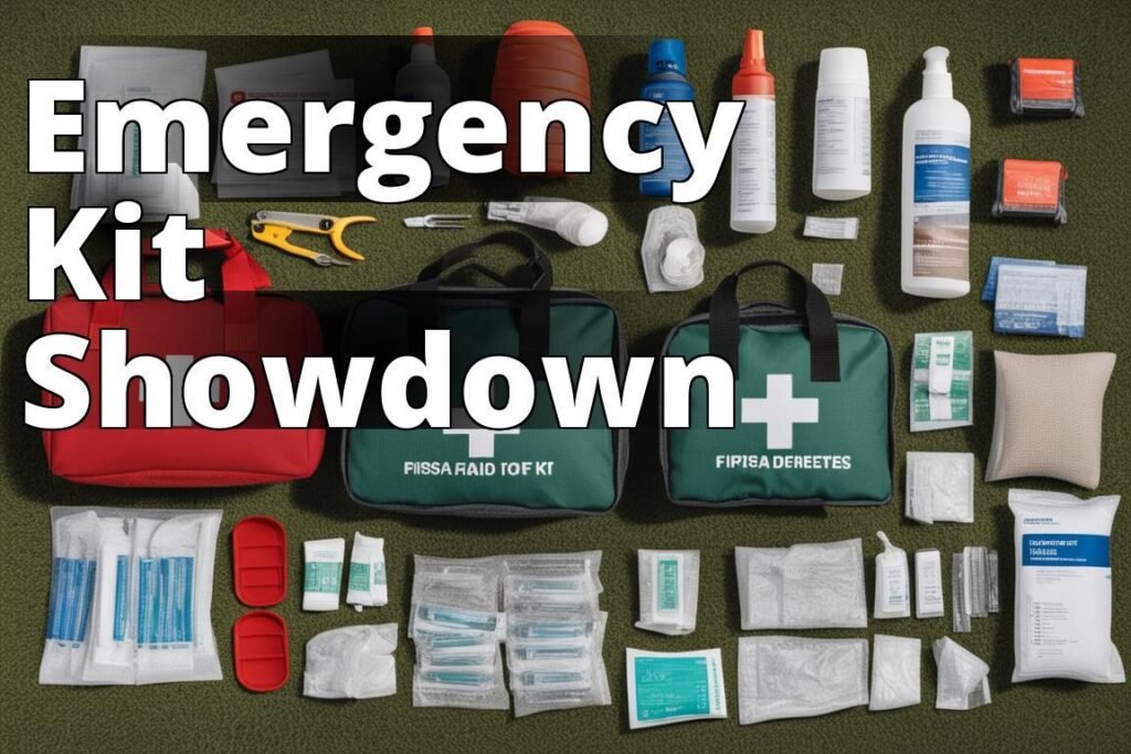 The featured image should be a collage of the outdoor first aid kits mentioned in the article outlin